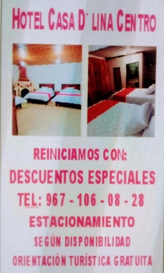Hotel Casa D'Lina Centro San Cristóbal de Las Casas Eksteriør bilde